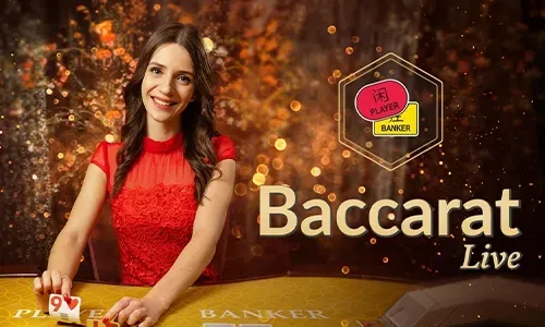 Live casino dealer with card games